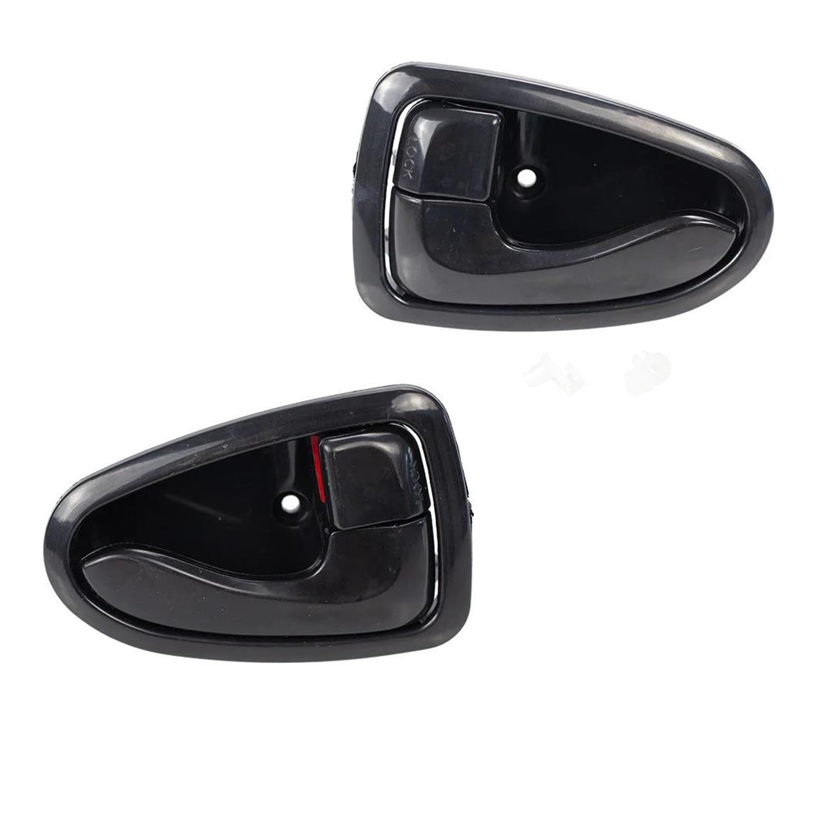 Auto Linkslenker Außentürgriff Innentürgriff Für Hyundai Für Accent/Verna 2000–2006 2000 2001 2002 2003 2004 2005 2006 Exterieur Auto Türgriff(L and R Chrome) von NOKRGQW