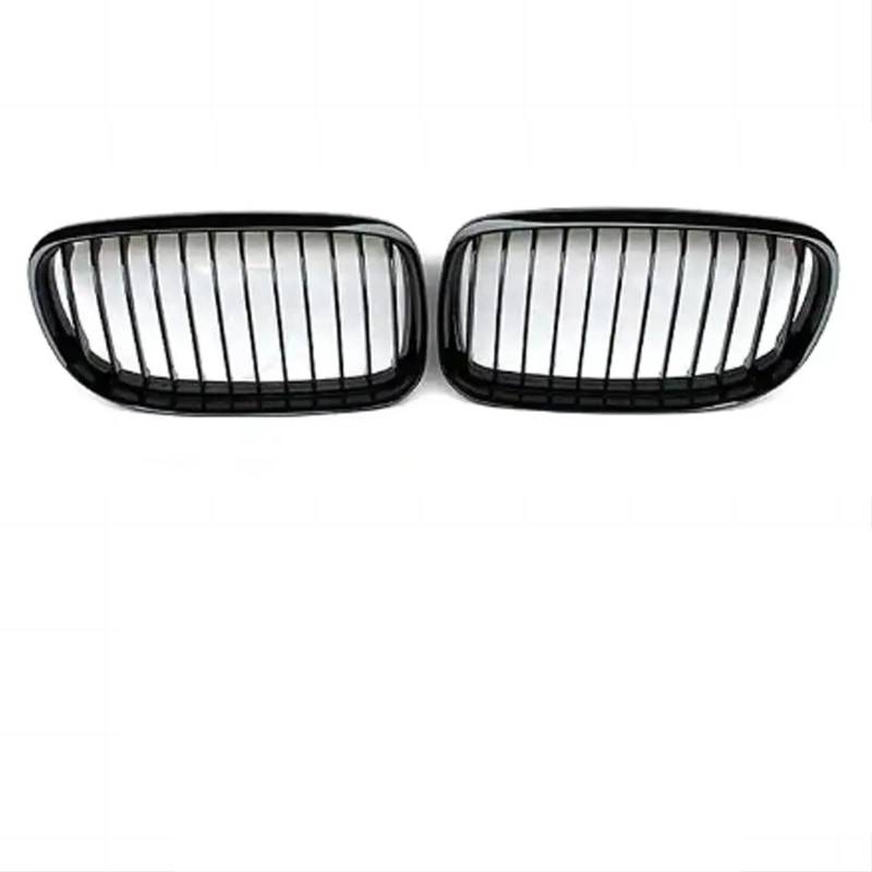 Facelift Grill Für 3er E92 E93 M3 2-Türer 2006-2009 2010-2013 Frontnierengrills Kühlergrill Sport Für M-Stil Auto-Tuning-Zubehör Kühlergrill Passend(06-09 GB Single Slat) von NOKRGQW