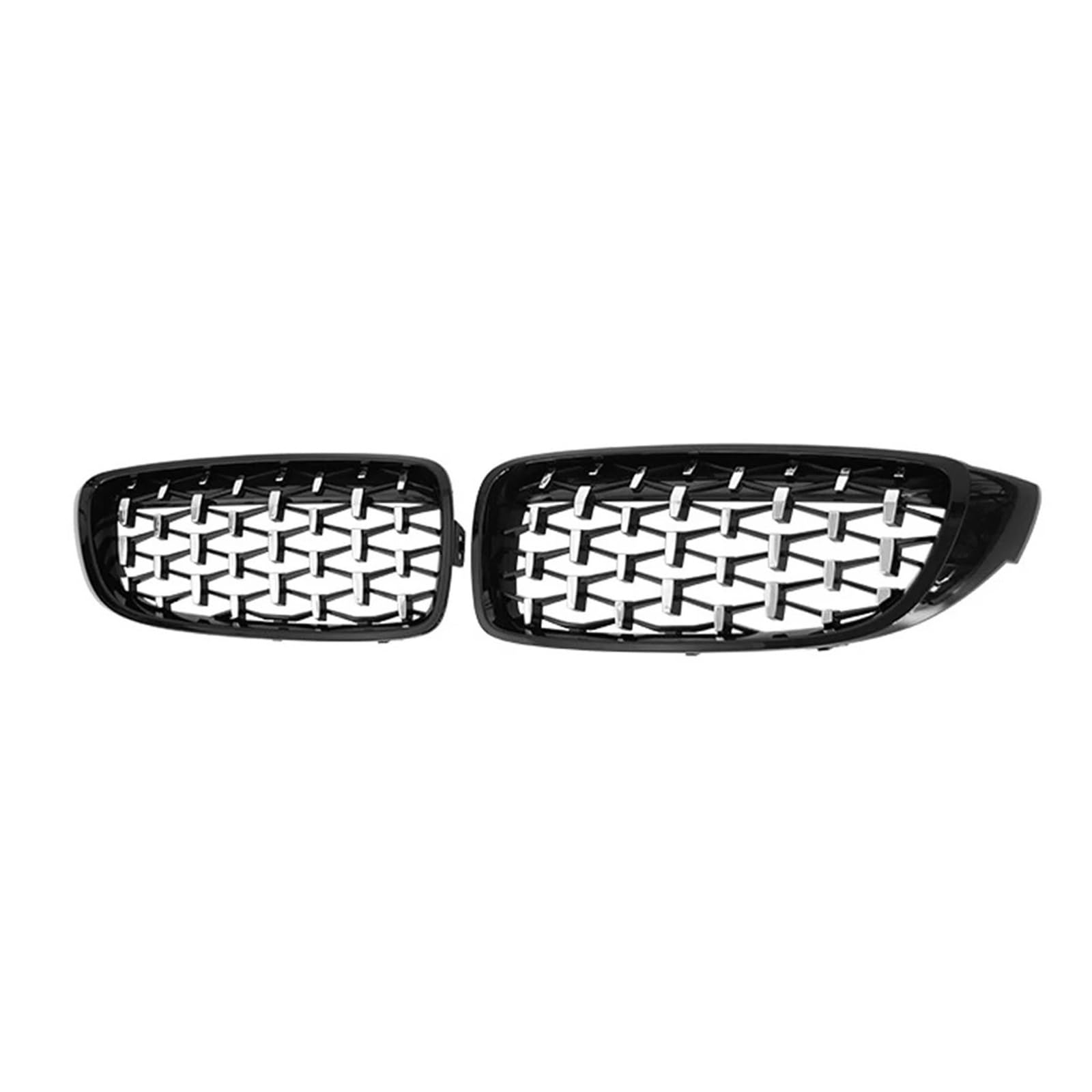 Facelift Grill Für 4er F32/F33/F36 2014-2019 2 Stück Glänzend Schwarz Auto Frontstoßstange Nierengrill Diamantform Styling Racing Grill Kühlergrill Passend Facelift Grill Für 4er F32/F33/F36 2014-2019 2 Stück Glänzend Schwarz Auto Frontstoßstange Nierengrill Diamantform Styling Racing Grill Kühlergrill Passend von NOKRGQW