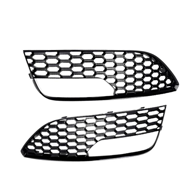 Facelift Grill Für A3 2012–2016 Reguläres Modell 8V3807681 8V3807682 2 Stück, Wabengitter-Stil Auto-Frontstoßstange Nebelscheinwerfer-Kühlergrill Grillabdeckung Kühlergrill Passend(Hollow Style) von NOKRGQW