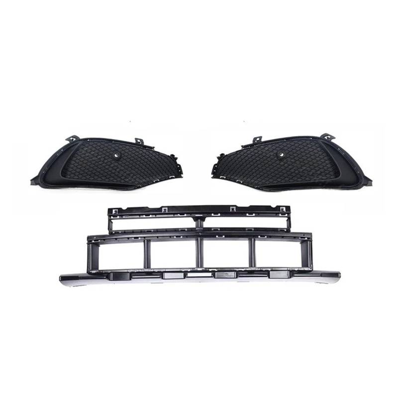 Facelift Grill Für Benz Für CLA C117 W117 220 2016-2019 A1768852600 A1178857500 A1178857600 Front Lower Grill Grille Stoßstange Kühler Nebel Lampe Grid Kühlergrill Passend(2600 7500 7600) von NOKRGQW