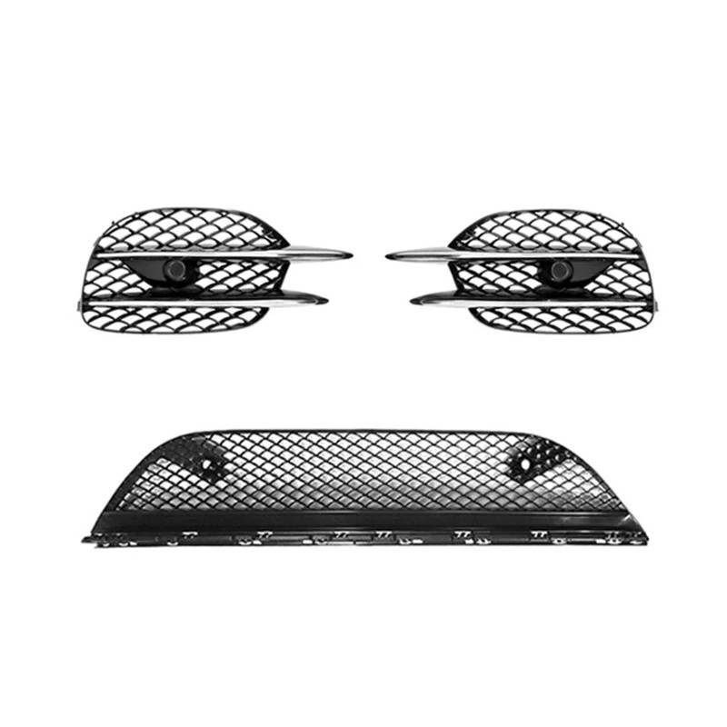Facelift Grill Für Benz S Klasse W222 S450L S500L S560 Für 4MATIC 2018-2020 A2228857100 Front Lower Grill Grille Stoßstange Kühler Air Intake Grid Kühlergrill Passend(Full Set) von NOKRGQW