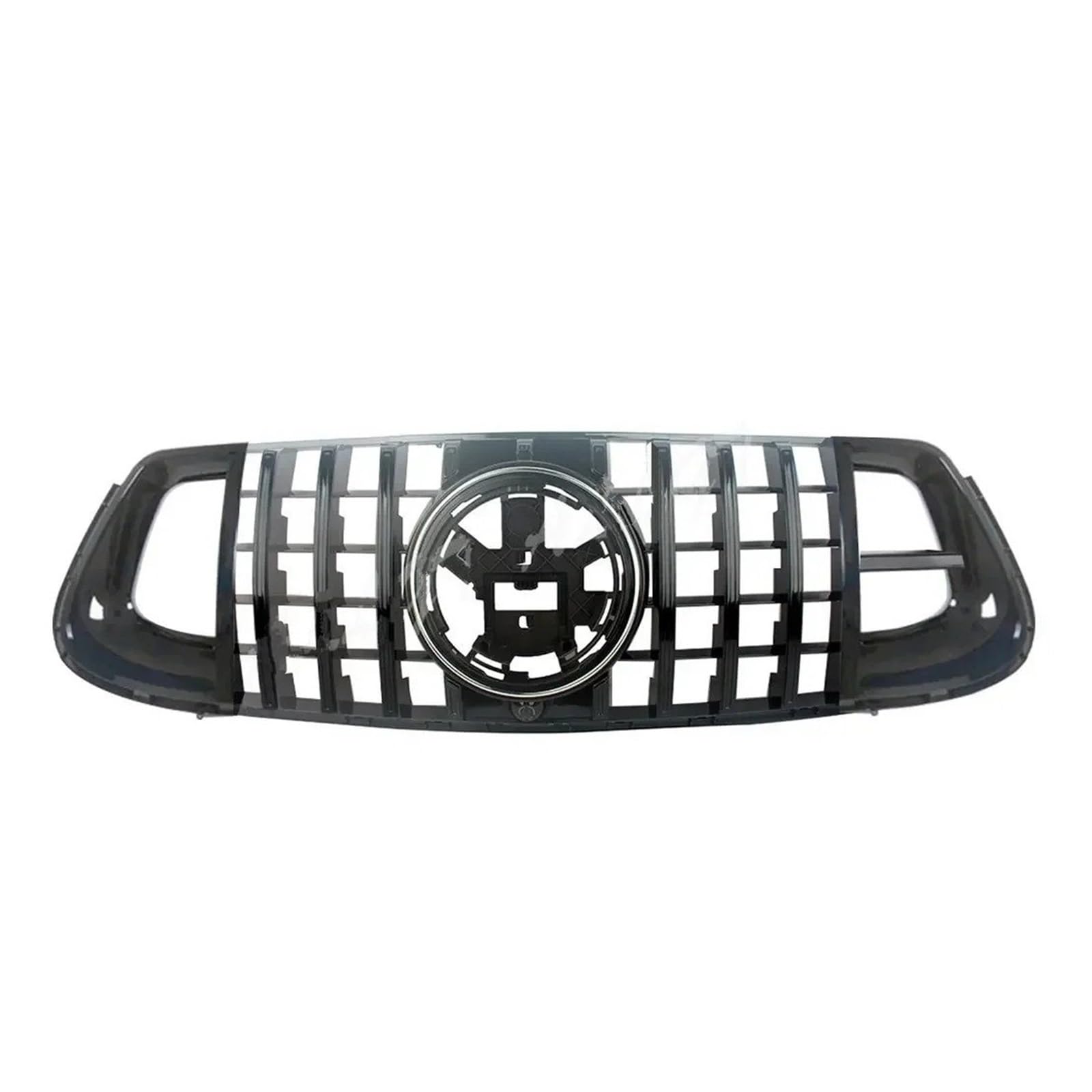 Facelift Grill Für Benz W167 Für GLE-Klasse GLE350 Für GLE450 2020-2023 Barbos Style Grille Wassertank Motorhaube Für Deluxe Sports Style Body Kit Kühlergrill Passend(All Black) von NOKRGQW
