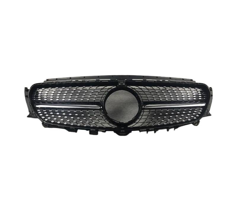 Facelift Grill Für Benz W213 C238 A238 E36 2016-2020 Mittelgitter Frontstoßstangengrill Einlassgrill GT Diamond E63 Style Tuning Zubehör Kühlergrill Passend(Diamond Black) von NOKRGQW