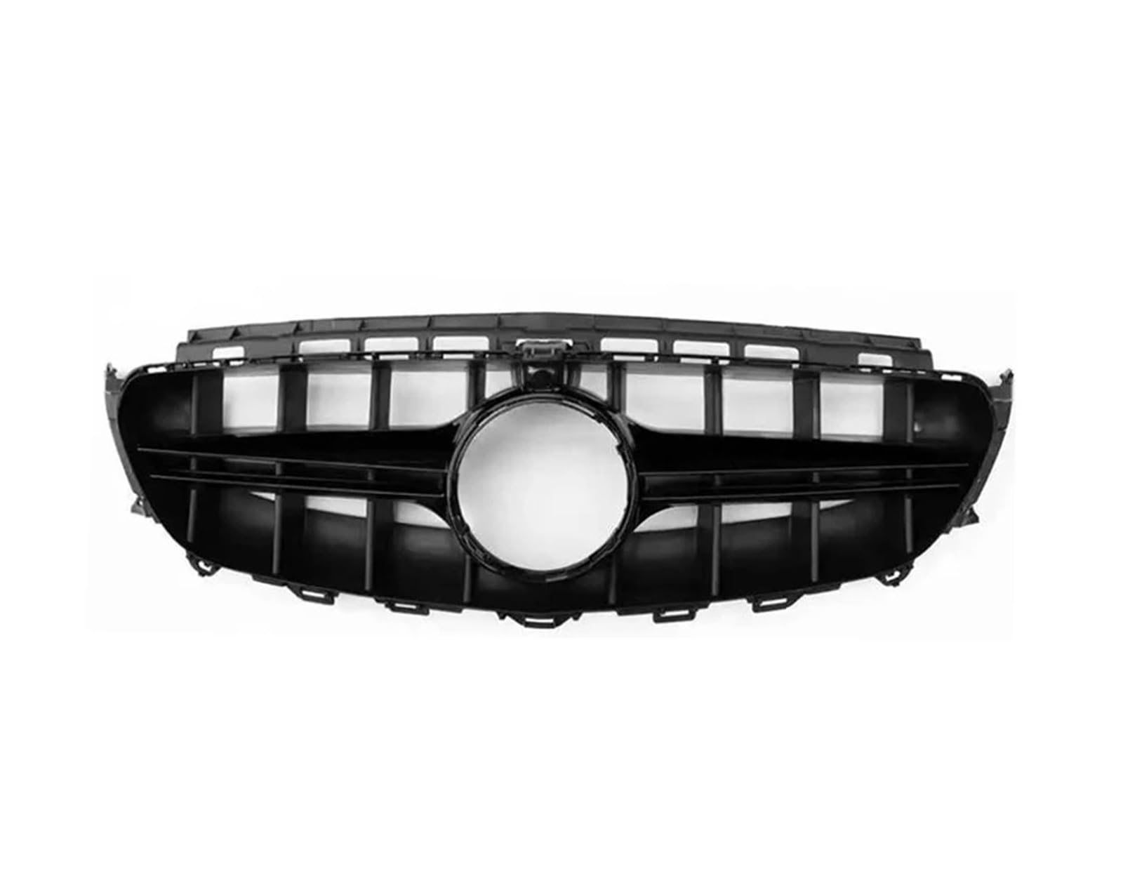 Facelift Grill Für Benz W213 C238 A238 E36 2016-2020 Mittelgitter Frontstoßstangengrill Einlassgrill GT Diamond E63 Style Tuning Zubehör Kühlergrill Passend(E63S Black) von NOKRGQW