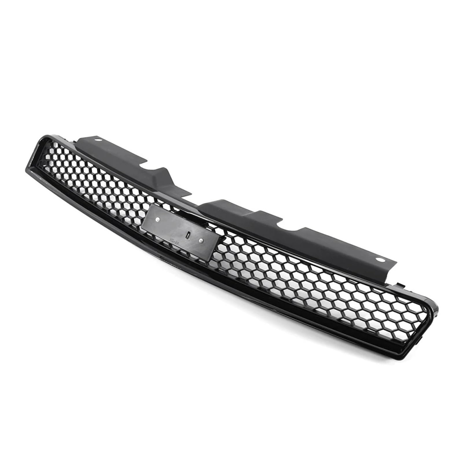 Facelift Grill Für Chevrolet Für Monte Für Carlo Für Impala Für Limited SS 2006-2016 Frontstoßstange Mittelgrill Obergrill Zubehör Kühlergrill Passend(Glossy Black) von NOKRGQW