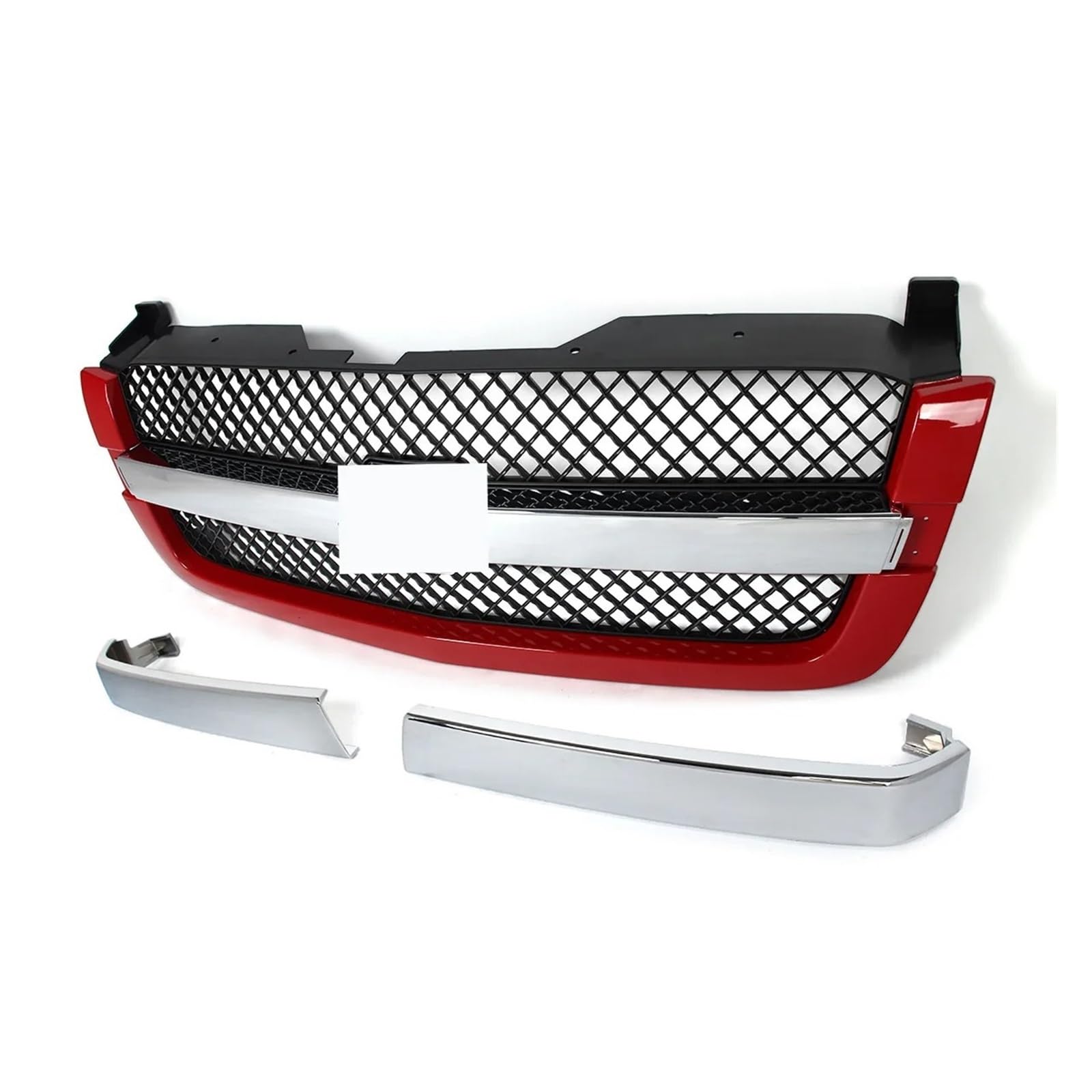 Facelift Grill Für Chevrolet Für Silverado 1500 2003-2007 Honeycomb Frontstoßstangengrill Victory Red Front Surround Oberer Grill Kühlergitter Grills Kühlergrill Passend Facelift Grill Für Chevrolet Für Silverado 1500 2003-2007 Honeycomb Frontstoßstangengrill Victory Red Front Surround Oberer Grill Kühlergitter Grills Kühlergrill Passend von NOKRGQW
