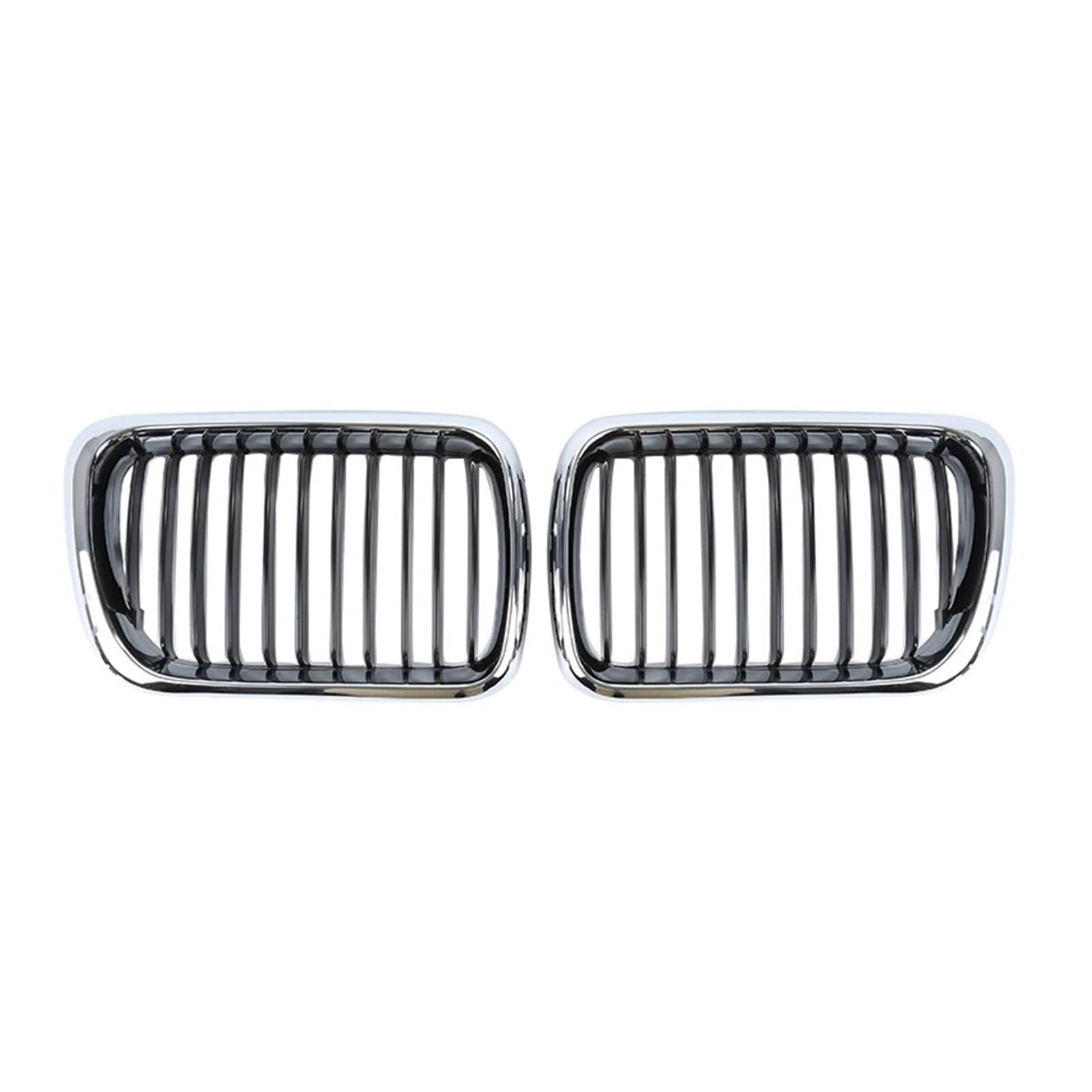 Facelift Grill Für E36 3er 318i 320i 323i 325i 4 Türer 1997-1999 2Stk. Dropshipping Front Silber Breit Nieren Sportgrill Grill Kühlergrill Passend Facelift Grill Für E36 3er 318i 320i 323i 325i 4 Türer 1997-1999 2Stk. Dropshipping Front Silber Breit Nieren Sportgrill Grill Kühlergrill Passend von NOKRGQW