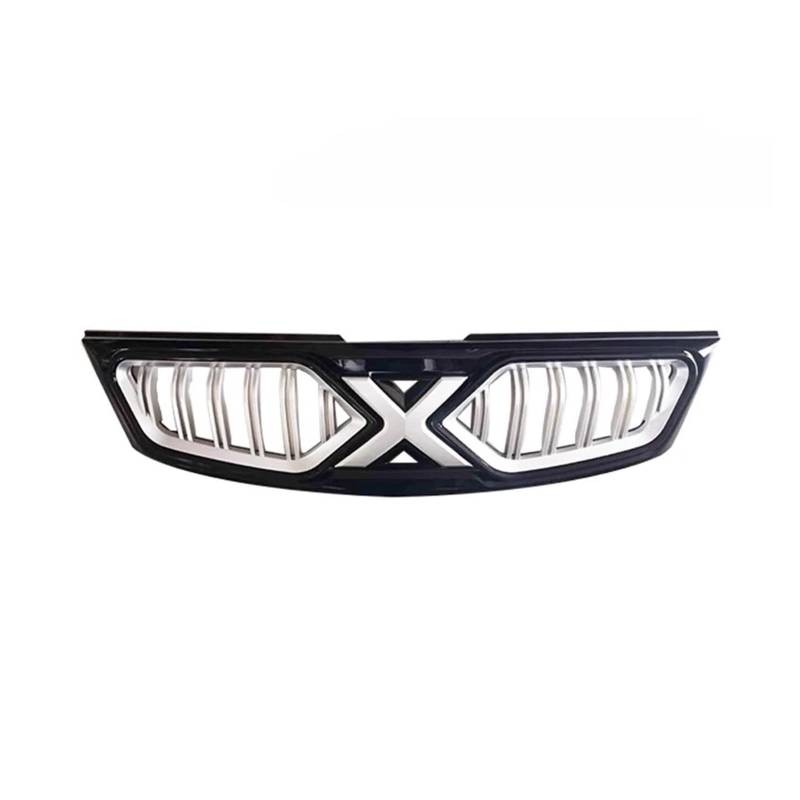 Facelift Grill Für Kia Für Sportage 2014 2015 2016 Vorne Racing Grille Grill Maske Abdeckung Borte Front Hood Grills Grille Kühlergrill Passend(C Style) von NOKRGQW