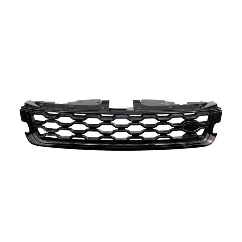 Facelift Grill Für Land Für Range Für Rover Evoque 2020 2021 2022 L551 Frontstoßstangengrill Grill Autozubehör Lufteinlassgitter Stoßstangenabdeckung Kühlergrill Passend(Schwarz) von NOKRGQW