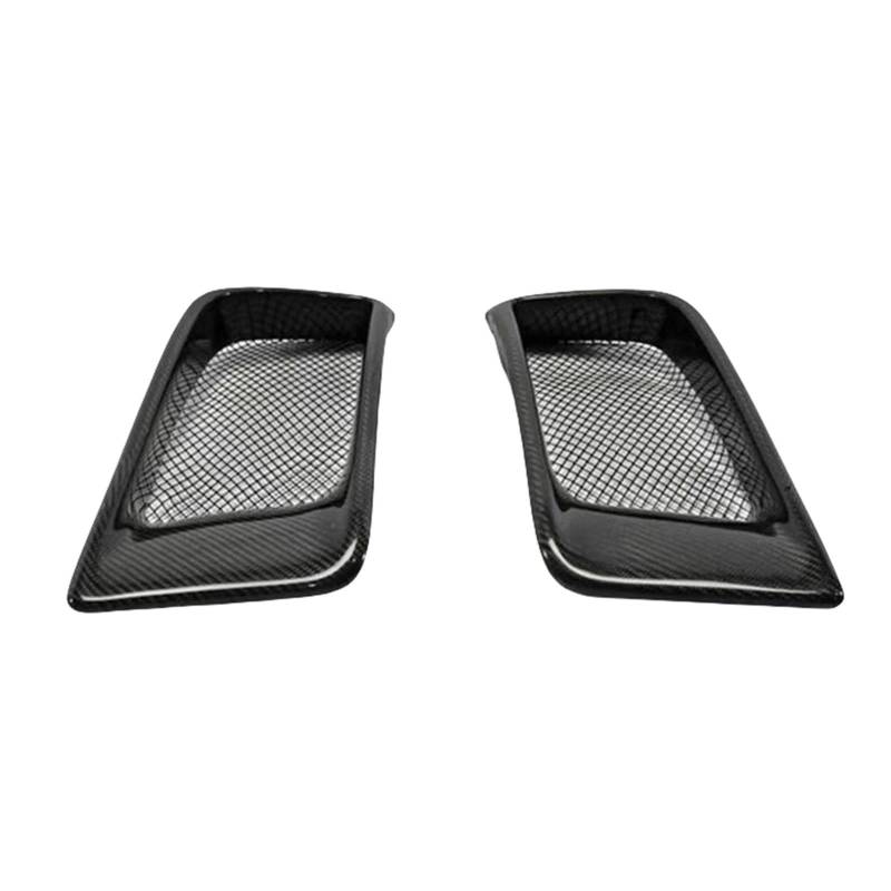 Facelift Grill Für Mitsubishi Für Lancer Für Evolution X EVO 10 2008-2015 Carbon Fiber Front Stoßstange Seite Air Vent Trim Nebel Lampe Intake Rahmen Abdeckung Mesh Kühlergrill Passend von NOKRGQW