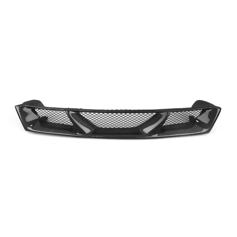 Facelift Grill Für Nissan S14 Silvia 1995-1998 Kühlergrill Racing Grill Real Carbon Fiber/Fiberglas Oberen Stoßfänger Haube Strahl Mesh Gitter Kühlergrill Passend(Real Carbon Fiber) von NOKRGQW