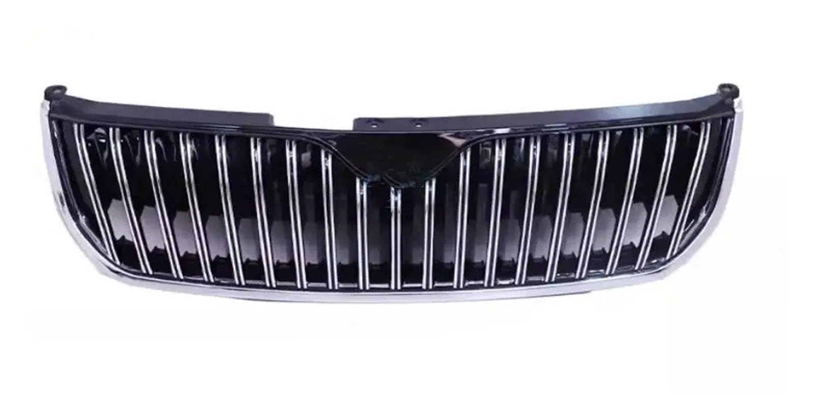 Facelift Grill Für Skoda Für Superb 2009 2010 2011 2012 2013 Auto Kühlergrill Montage Mesh Abdeckung Protector Kühlergrill Passend(Grill) von NOKRGQW