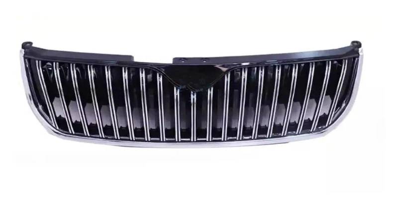Facelift Grill Für Skoda Für Superb 2009 2010 2011 2012 2013 Auto Kühlergrill Montage Mesh Abdeckung Protector Kühlergrill Passend(Grill) von NOKRGQW