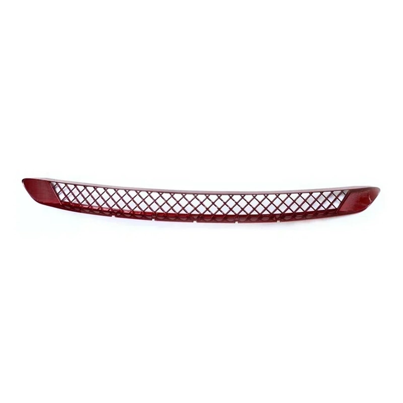 Facelift Grill Für Tesla Für Modell Für Y 2019-2023 Frontstoßstange Unterer Renngrill Insektensicheres Netz Mittelnetz Lufteinlassgitter Schutz Modifiziert Kühlergrill Passend(Red) von NOKRGQW