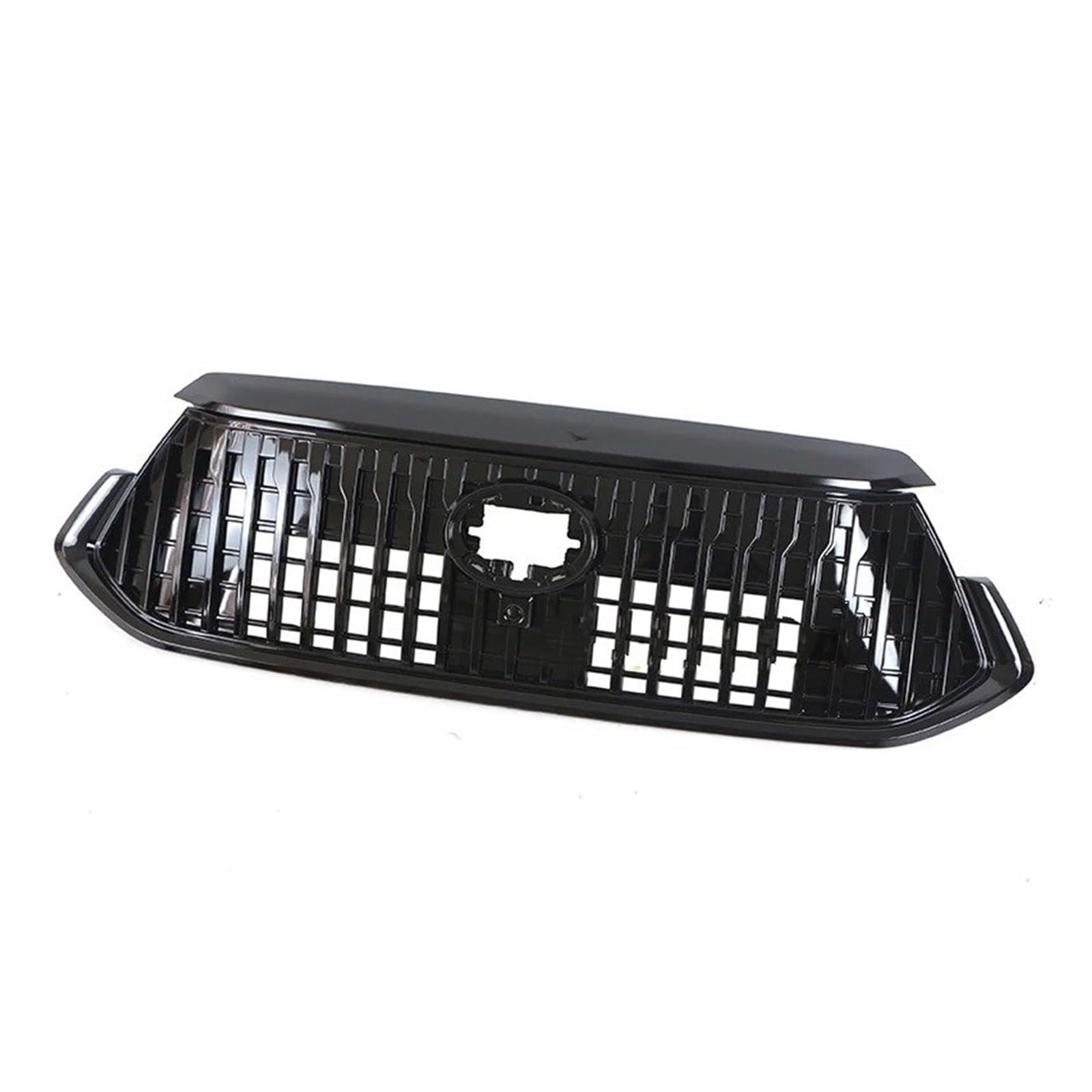 Facelift Grill Für Toyota Für Innova Für Zenix 2023 Kühlergrill Modifikation Racing Grill W/licht Kühlergrill Passend(Schwarz) von NOKRGQW