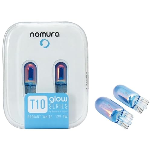NOMURA Leuchtmittel T10 Glow Weiß 12V 5W 2 Stück NOMURA Leuchtmittel T10 Glow Weiß 12V 5W 2 Stück von NOMURA