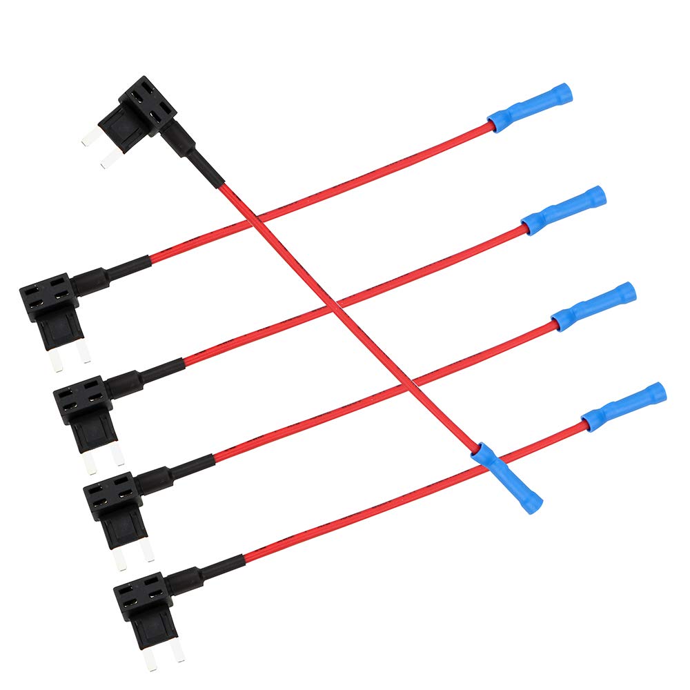 NOPNOG 12V Auto Sicherungskastenhalter, ATM Adapter, Add-a-Circuit Adapter, Sicherungssatz Zubehör, 5St NOPNOG 12V Auto Sicherungskastenhalter, ATM Adapter, Add-a-Circuit Adapter, Sicherungssatz Zubehör, 5St von NOPNOG