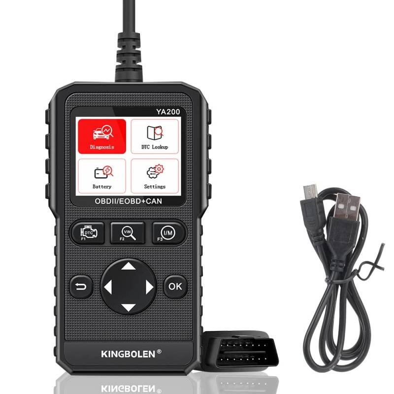 NOPNOG YA200 Auto Scanner, OBD-II Auto Motor System Diagnosewerkzeuge DTC Nachschlagen Autozubehör von NOPNOG