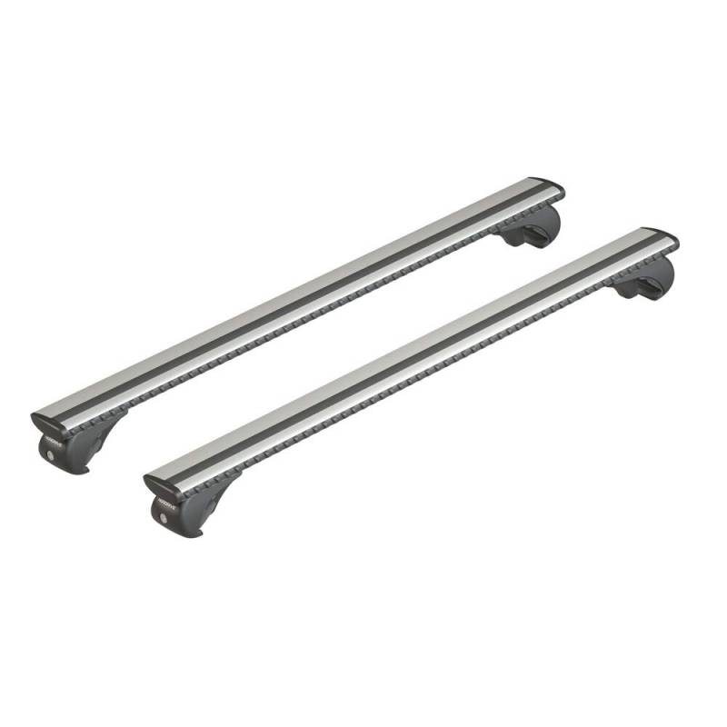 NORDRIVE N15097 Silenzio Rail, Paar Dachträger aus Aluminium – XL – 140 cm von NORDRIVE