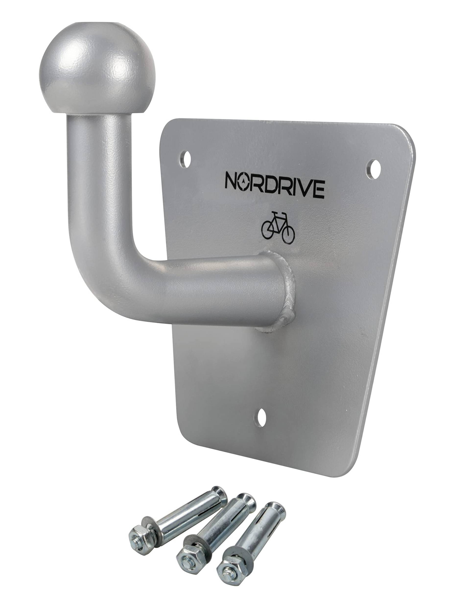NORDRIVE N50950 Sphere-1 Universalhalterung für Fahrradträger hinten mit Anhängerkupplung, Befestigung an Wand oder Decke – maximale Traglast 100 kg NORDRIVE N50950 Sphere-1 Universalhalterung für Fahrradträger hinten mit Anhängerkupplung, Befestigung an Wand oder Decke – maximale Traglast 100 kg von NORDRIVE