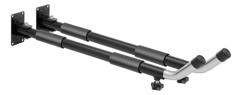 NORDRIVE Dachboxhalterung (horizontal), Wandmontage, 40 kg Tragkraft, Auto-kompatibel, Metall, faltbar, TRANSPORT_RACK von NORDRIVE