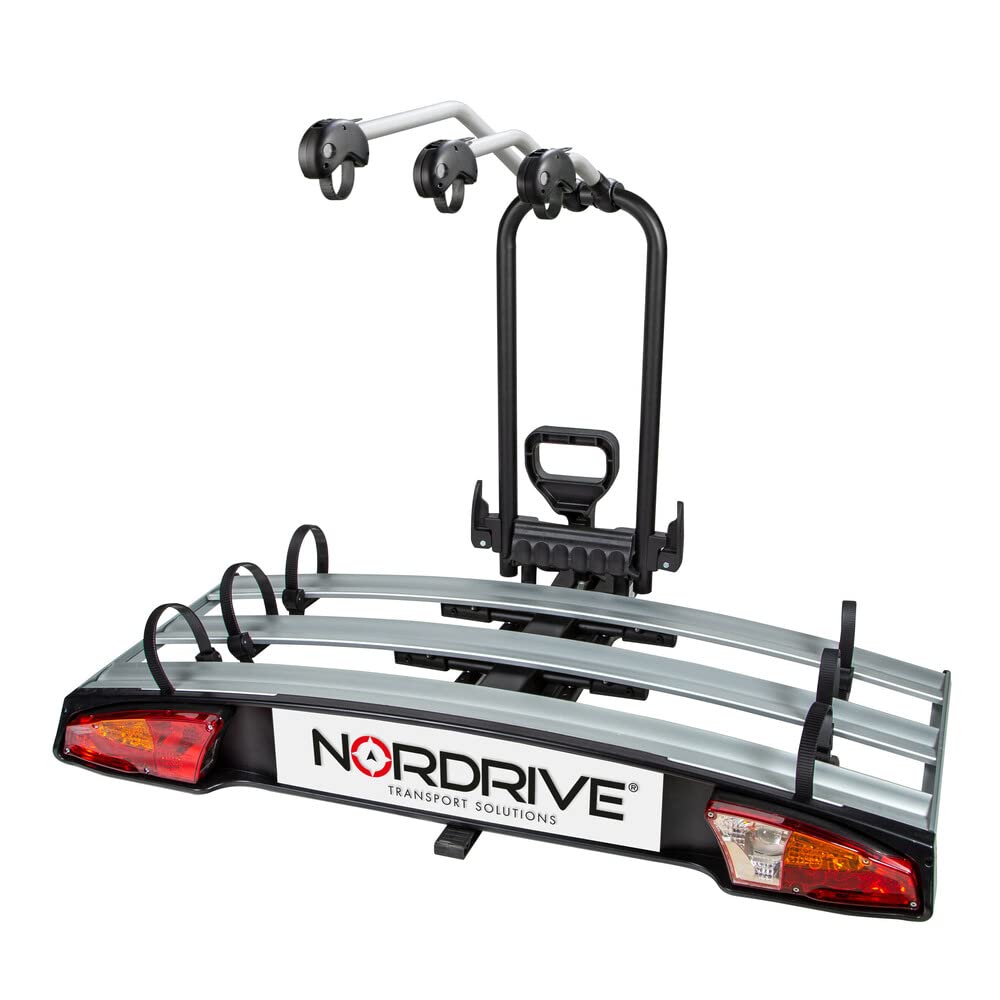 Nordrive N50416 Wave 3 Fahrradträger für Anhängerkupplung - 3 Fahrräder von NORDRIVE