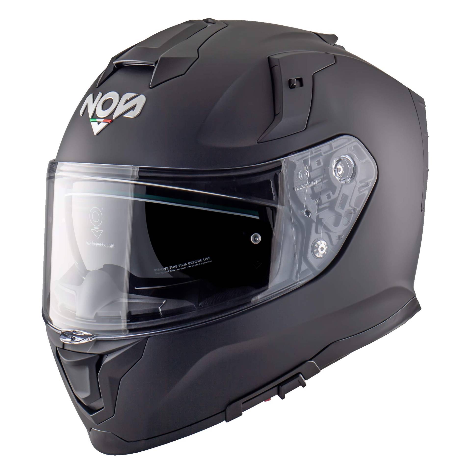 NOS Helmets Helm NS-10, XXL, Black Matt von NOS NEW OWN STYLE