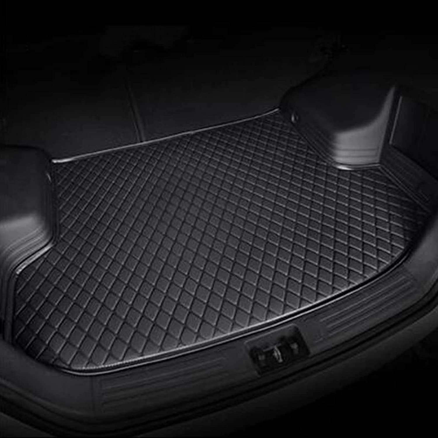 Auto Kofferraummatten Für BMW 4er Gran Coupe (F36) 2014-2021, wasserdichte Kofferraumschutz Antirutsch Dekoratio AutozubehöR,D von NOTEDI