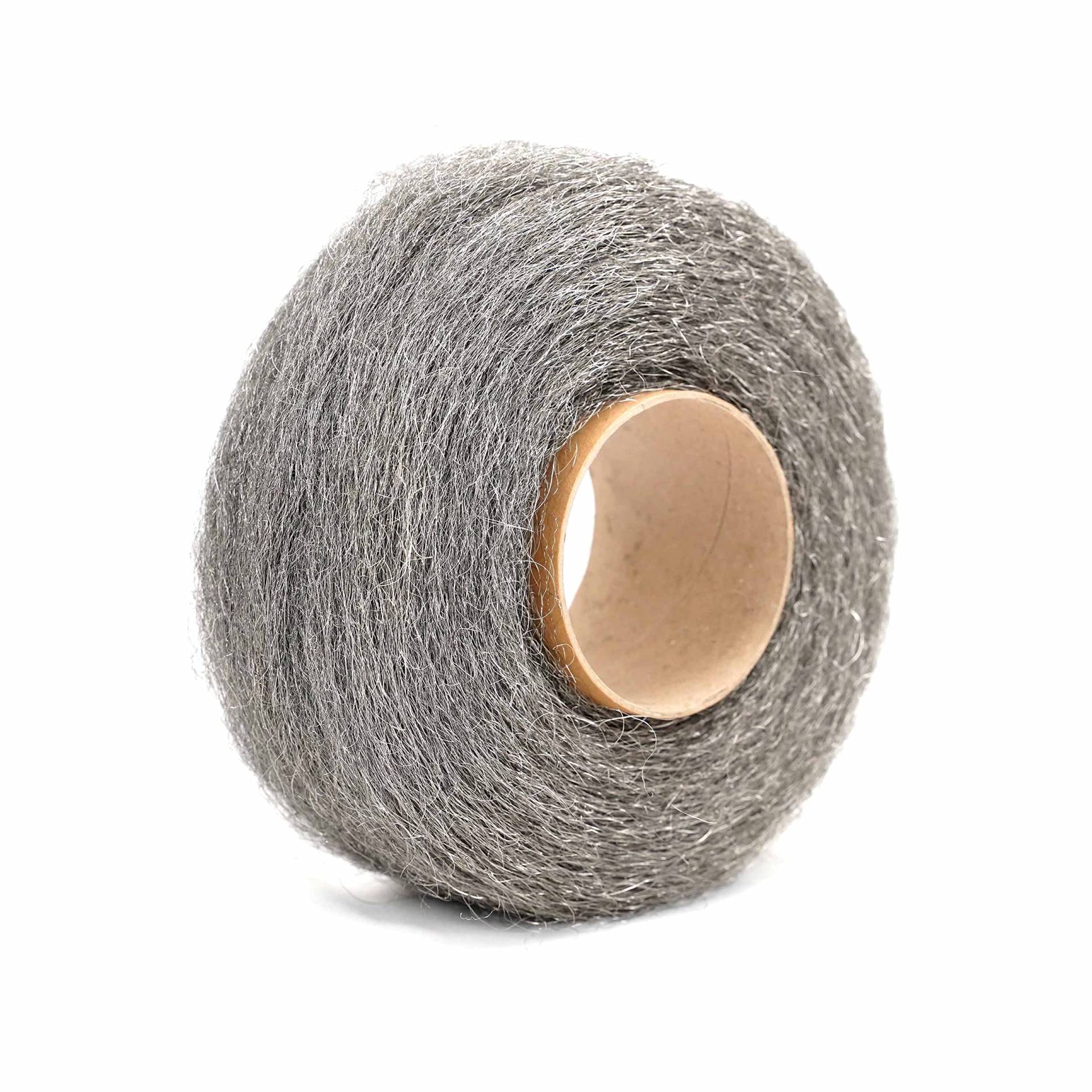 NovaNox® Edelstahlwolle 800°C fein 1KG Schalldämpferwolle Drahtwolle Auspuffwolle von NOVANOX GERMAN ENGINEERING