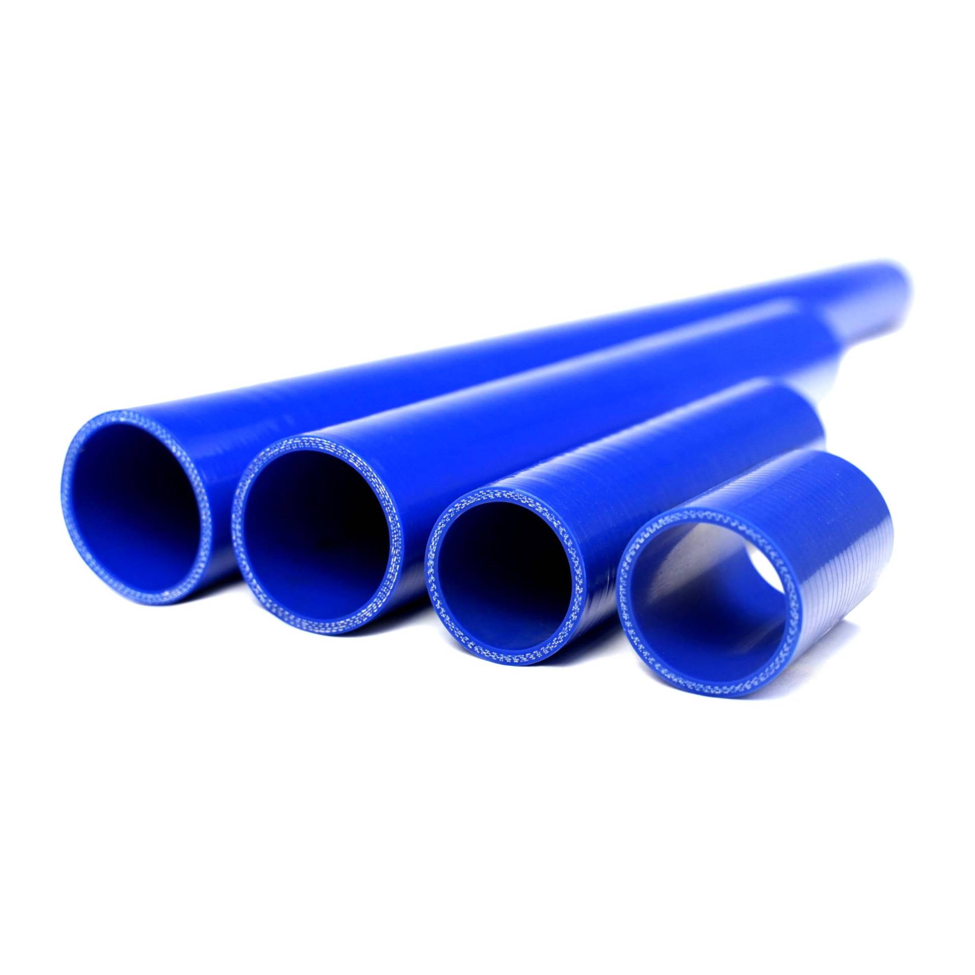 NovaNox® Silikon- Ladeluft- Kühlerschlauch 0,1M/0,25M/0,5M/1M *Größe wählbar*, Farbe:Blau, Schlauchlänge:0.25 Meter, Innendurchmesser:Ø 57 mm x 67 mm von NOVANOX GERMAN ENGINEERING