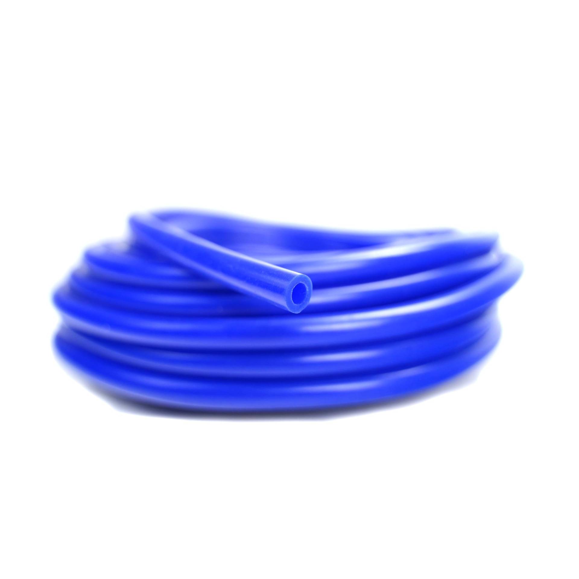 NovaNox® Unterdruckschlauch Silikon Ø 3/4/5/6/8/10/11/14 mm Ladeluft Kühlwasser *Größe wählbar*, Innendurchmesser:Ø 8 mm, Farbe:Blau von NOVANOX GERMAN ENGINEERING