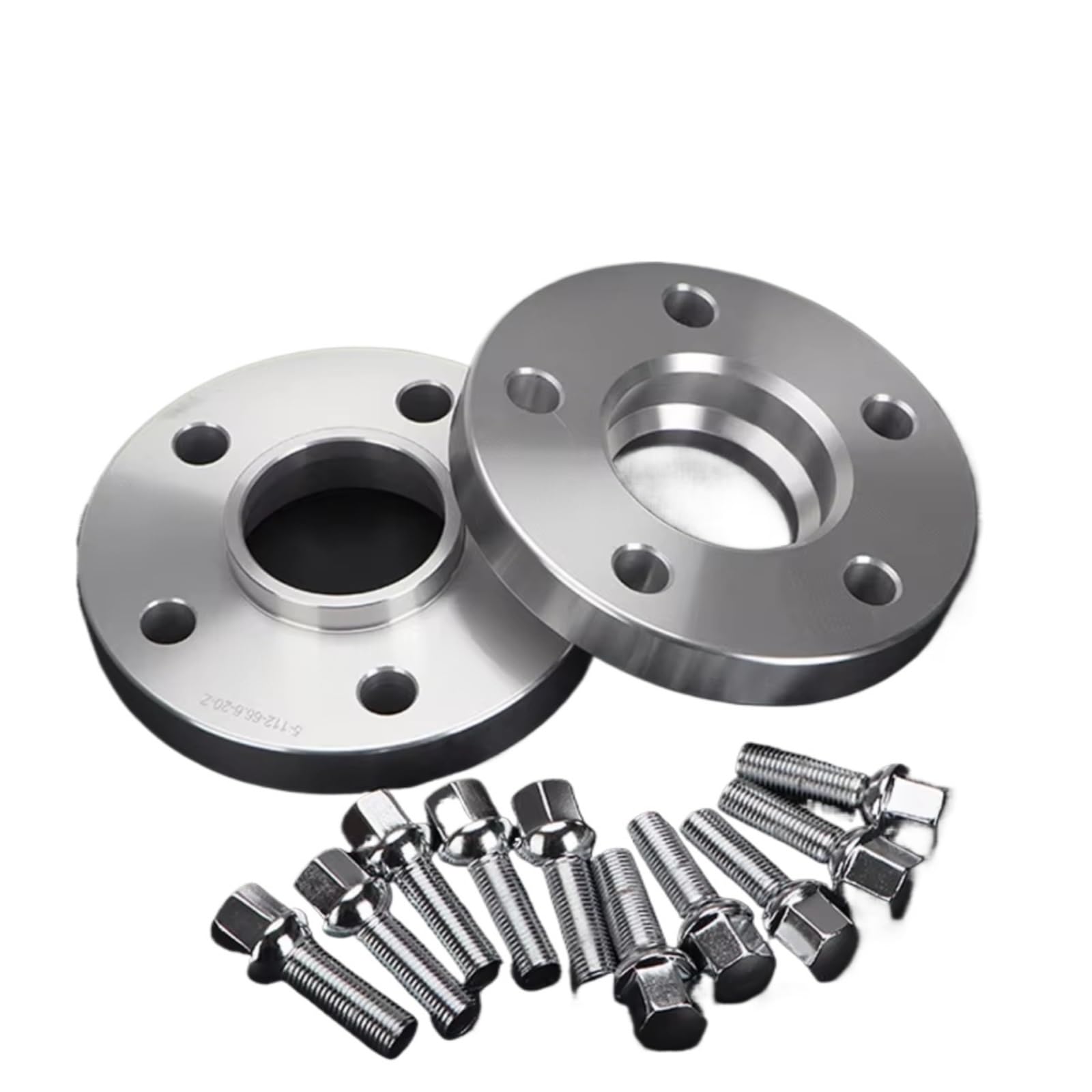 Auto Distanzscheiben Für Q5 (8R)/A6 (C6)/A6 Für Avant (4G5, C7)/A7/A8/A4 (B8)/A5 12/15/20 Mm PCD 5 X 112 CB 66,5 Geschmiedete Spurverbreiterungen 2 Stück Spurverbreiterung Stahl(20mm) von NOVEMS