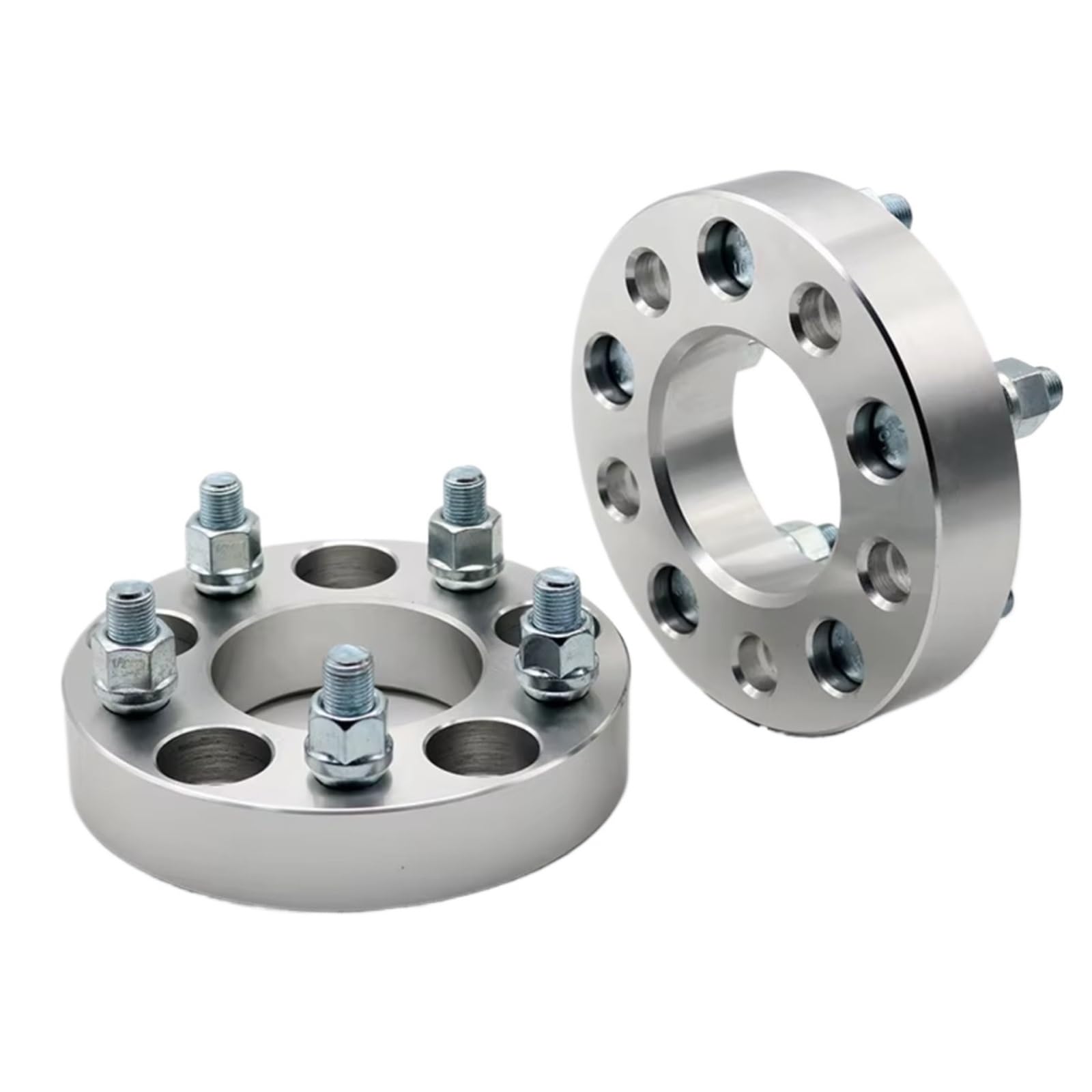 Auto Distanzscheiben Für Jeep Für Wrangler Für Cherokee Für Liberty M1/2 20/30/35/40mm PCD 5x 114,3 CB 71,6mm Rad Spacer Adapter 5 Lug Anzug Spurverbreiterung Stahl(25mm Silver) von NOVEMS