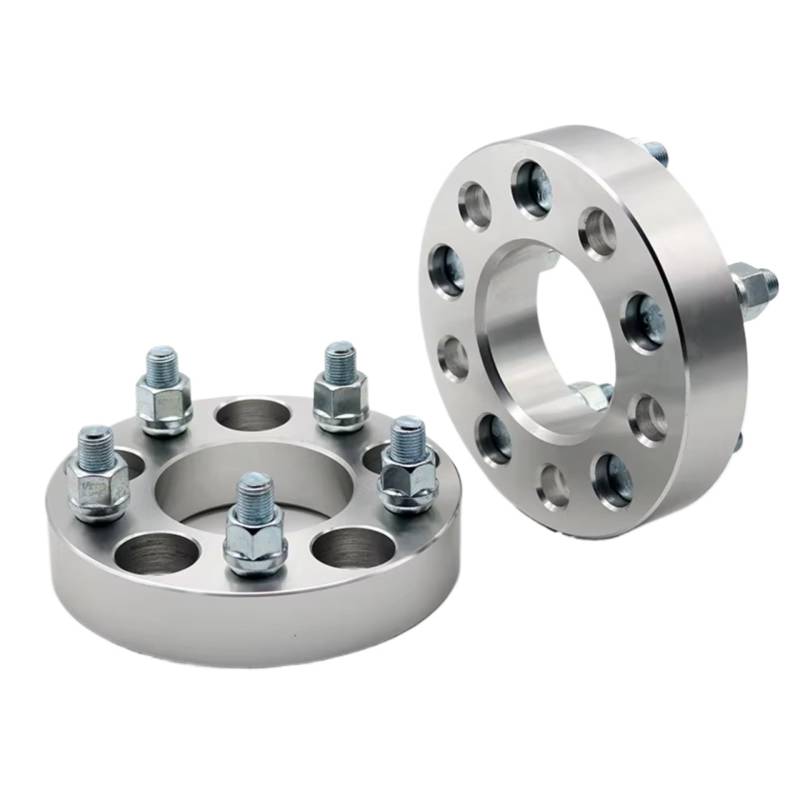 Auto Distanzscheiben Für Jeep Für Wrangler Für Cherokee Für Liberty M1/2 20/30/35/40mm PCD 5x 114,3 CB 71,6mm Rad Spacer Adapter 5 Lug Anzug Spurverbreiterung Stahl(25mm Silver) von NOVEMS