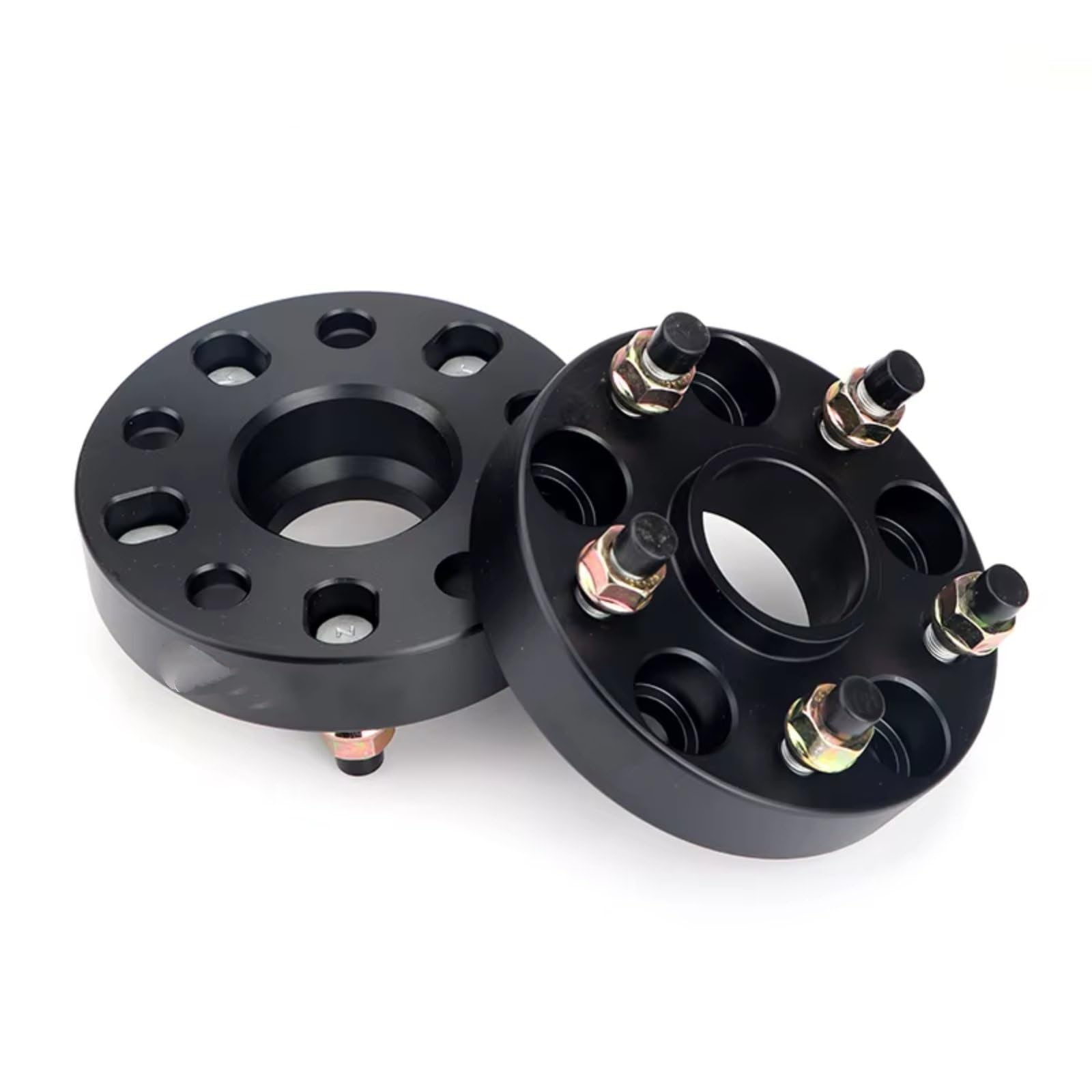 Auto Distanzscheiben Für NISSAN 350Z/370Z/Für GTR/Für Maxima/Für Altima/Für Fuga/Für Bluebird 15/20/25/30/35mm Rad Spacer Adapter 5x 114,3 66,1mm Spurverbreiterung Stahl(40mm black) von NOVEMS