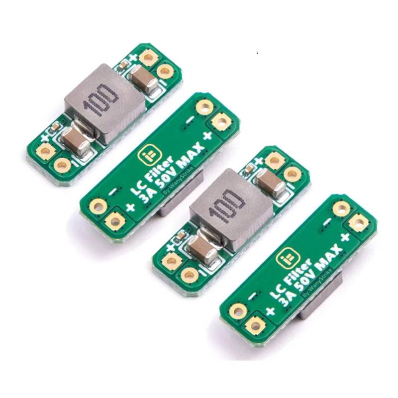 Einparkkamera Kamera 4 STÜCKE für IFlight LC Filtermodul 3A 5-30 V Eingebauter Verpolungsschutz Rückfahrkameras von NOVEMS