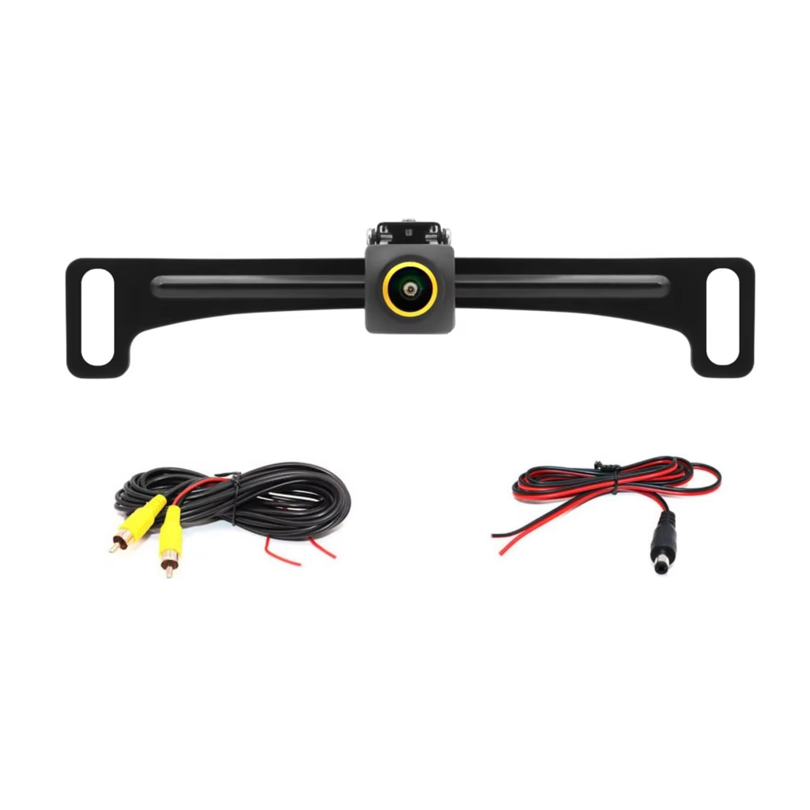 Einparkkamera Kamera 4K 1080P Auto Rückfahrkamera Wasserdicht HD 180 ° Reversible Backup Nummernschild Nachtsicht Rückfahrkameras(CVBS) von NOVEMS