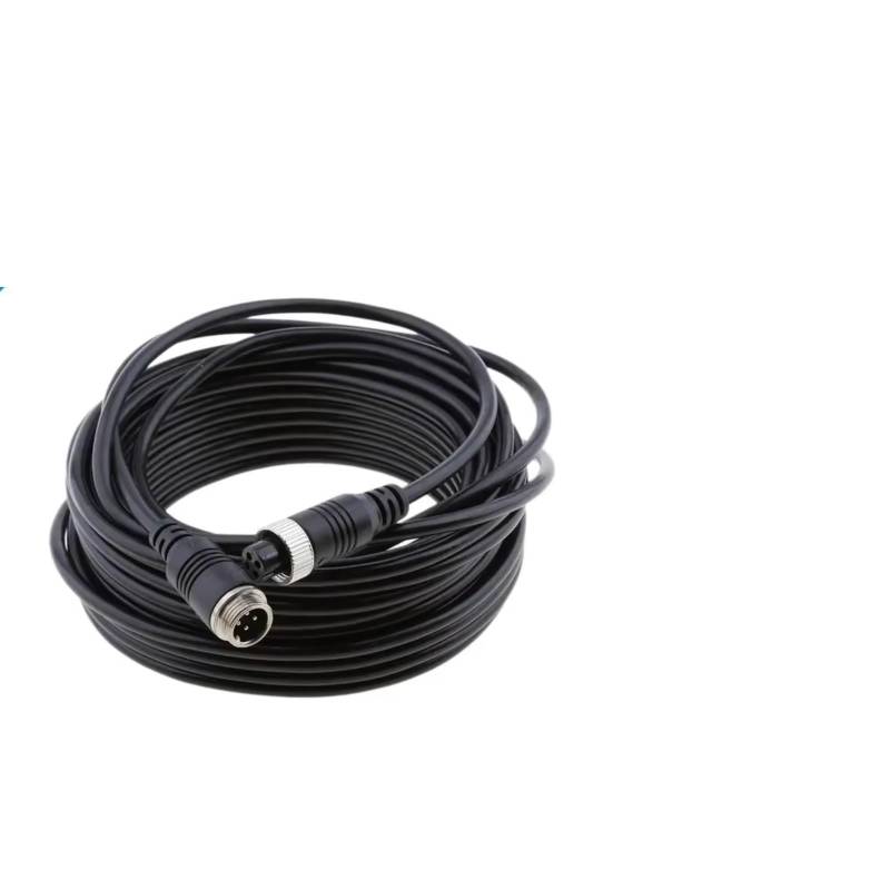 Einparkkamera Kamera 4Pin Verlängerung Luftfahrt Kabel Für Auto LKW RV Bus Rückansicht Backup Kamera Rückfahrkameras(10M Cable) von NOVEMS