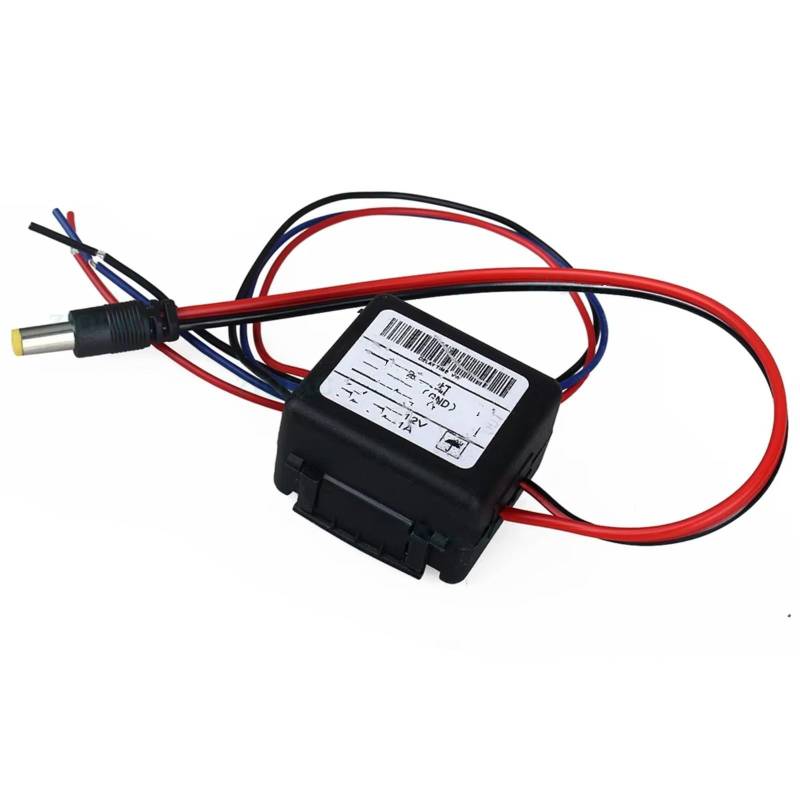 Einparkkamera Kamera Auto Kamera Kondensator Filter Stecker DC 12V Power Relais Gleichrichter für Rückansicht Backup Kamera Zubehör Rückfahrkameras(PJ005 Delay Relay) von NOVEMS