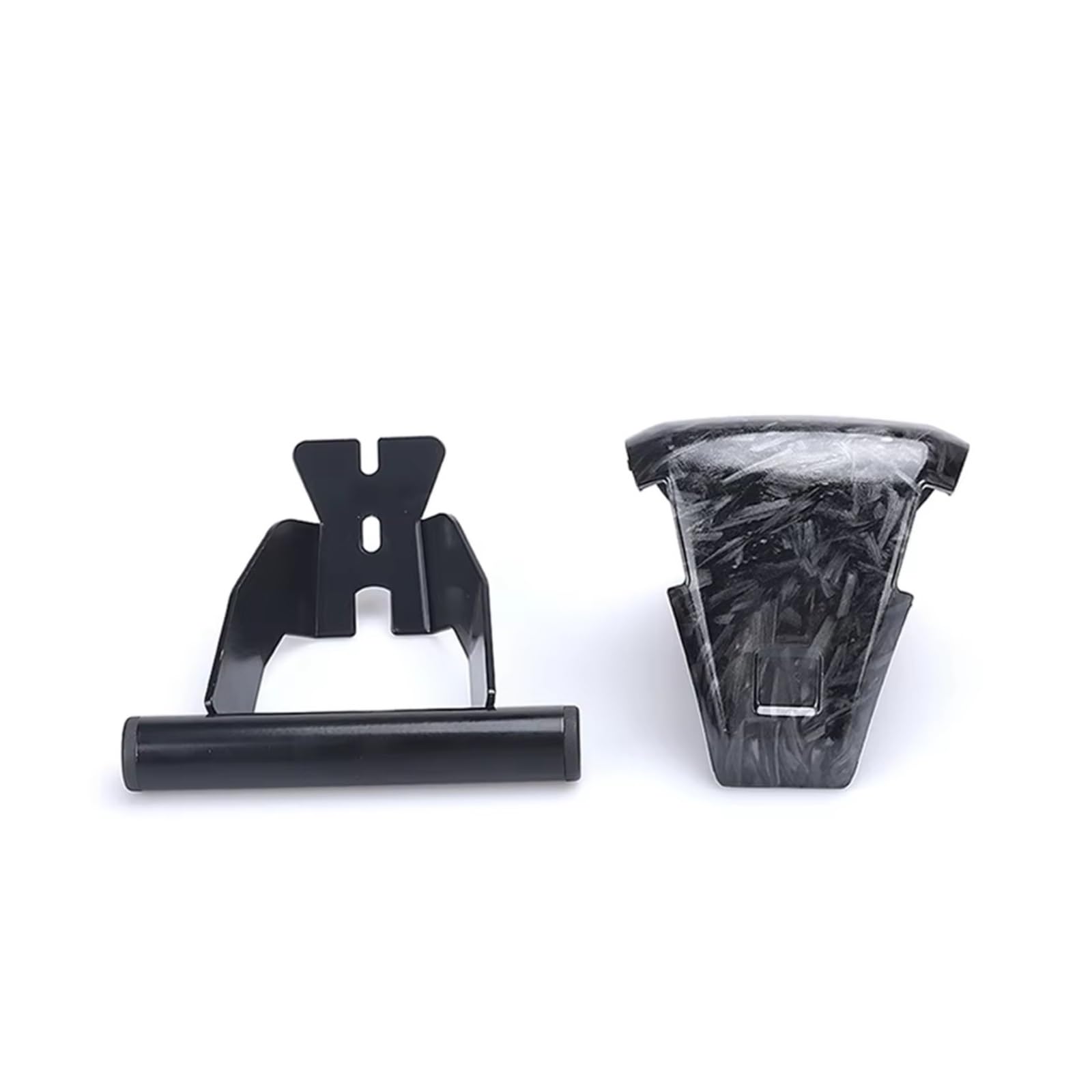 Handyhalter Motorrad Für FORZA350 Für NSS350 2021-2023 Motorrad 25mm Fahren Recorder GPS Telefon Navigation Halterung Halter Halterung Ständer(Forged Texture) von NOVEMS
