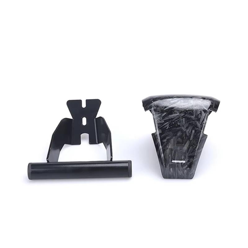 Handyhalter Motorrad Für FORZA350 Für NSS350 2021-2023 Motorrad 25mm Fahren Recorder GPS Telefon Navigation Halterung Halter Halterung Ständer(Forged Texture) von NOVEMS