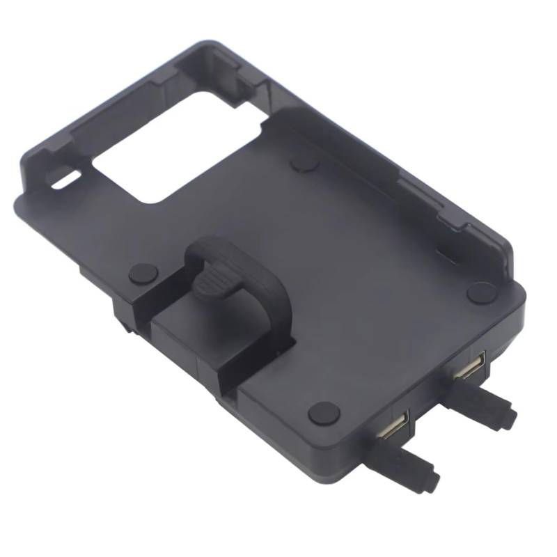 Handyhalter Motorrad Für TMAX 530 Für T-MAX 560 2017-2020 Motorrad Windschutzscheibe GPS Telefon Navigation Halterung USB Lade Montage Halter(Phone Holder) von NOVEMS