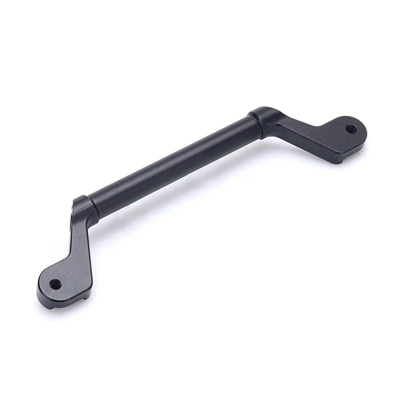 Handyhalter Motorrad Für Tiger 1200 Für TIGER1200 GT PRO 2023 Motorrad Neue GPS Navigation Platte Halterung Windschutzscheibe Stand Handy Halter(Black - 12MM) von NOVEMS