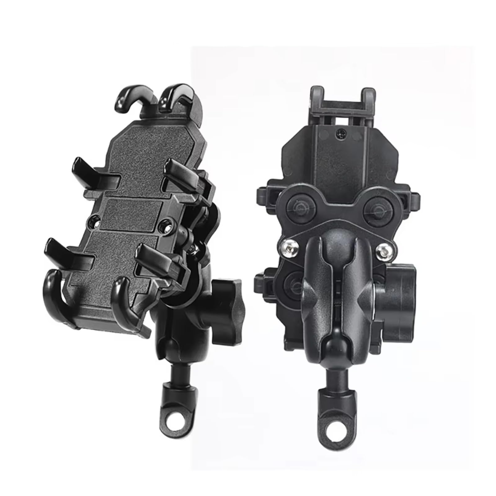 Handyhalter Motorrad Motorradfahren GPS Elektro-Fahrrad Legierung Motorrad Lenker Telefonhalter Ständer Halterung Stoßdämpfung(Mirror Shock) von NOVEMS