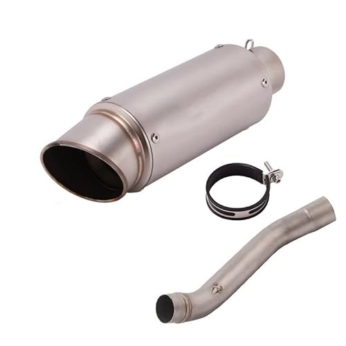 Motorrad Auspuff Mit Für Kawasaki Z750 Z 750 2007-2014 Motorrad Für GP Auspuff Modifizieren Mid Link Rohr Mit Schalldämpfer DB Killer Slip On Motorrad Auspuff Link Pipe (Farbe : 3) von NOVEMS