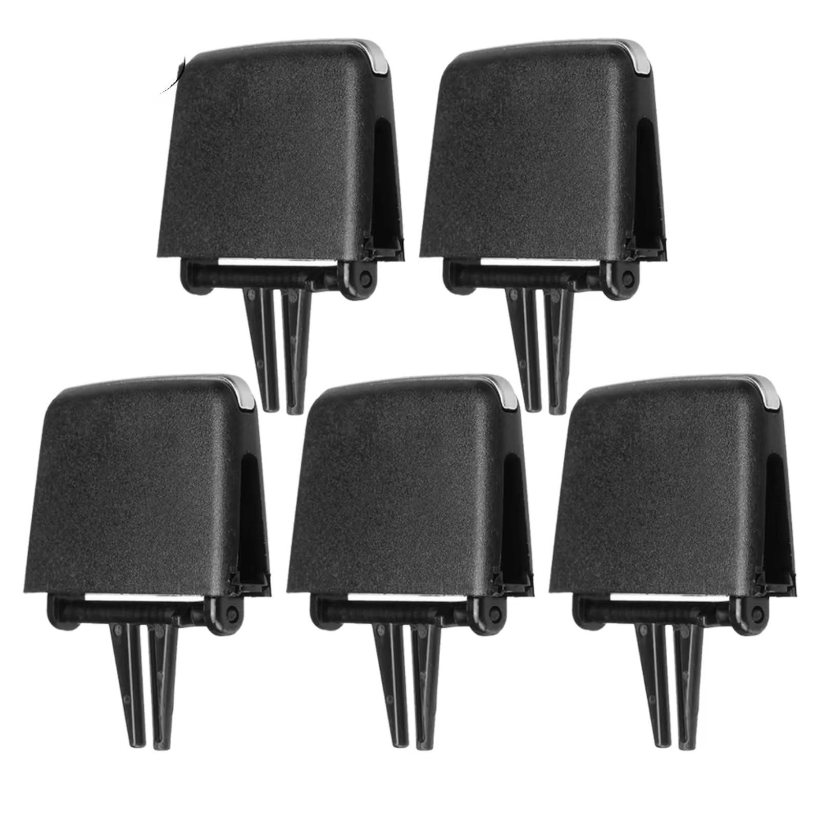 NOVEMS Klimaanlage Lüftungsdüse Für 2005-2012 3er E90 Armaturenbrett Vorne Klimaanlage Steckdose A/C Klimaanlage Entlüftungslasche Clip Reparatursatz Lüftungsgitter Autos(5 Piece) von NOVEMS