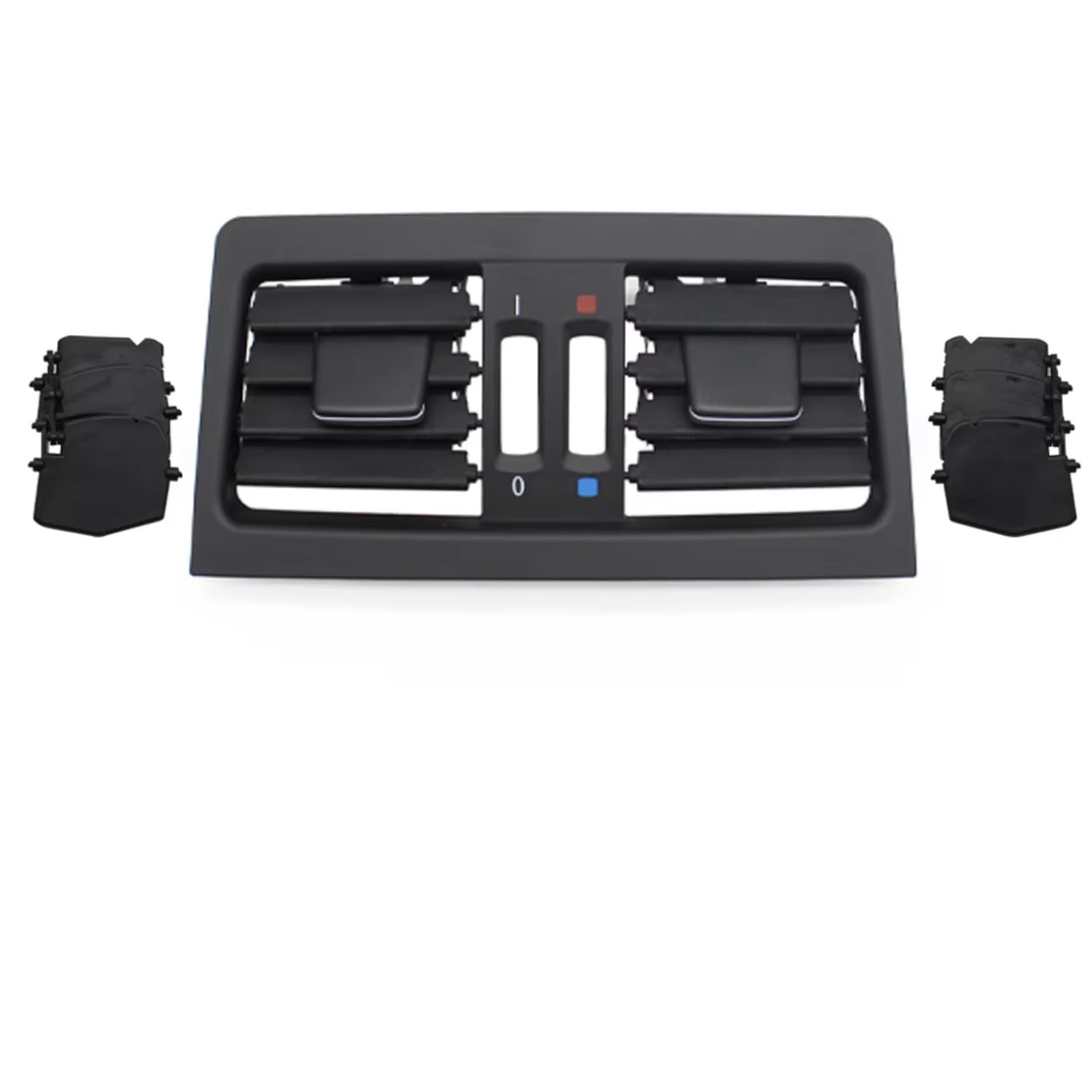 NOVEMS Klimaanlage Lüftungsdüse Für 3er E90 E91 335i 328i 318i 325i 330i 320i 2005-12 Auto-Hintermittelkonsole Für Heizung AC-Entlüftungsgitter Entlüftungsblende Lüftungsgitter Autos(Schwarz) von NOVEMS