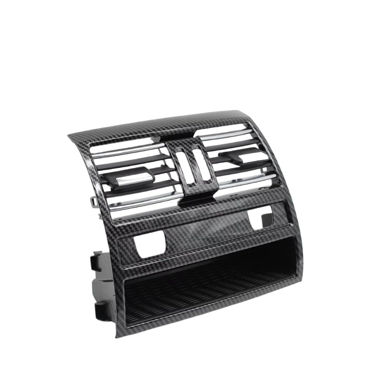 NOVEMS Klimaanlage Lüftungsdüse Für 5 Series F10 520 521 523 525 528 530 Chrom Vorne Hinten Klimaanlage AC Vent Grille Outlet Abdeckung Lüftungsgitter Autos(Rear B) von NOVEMS
