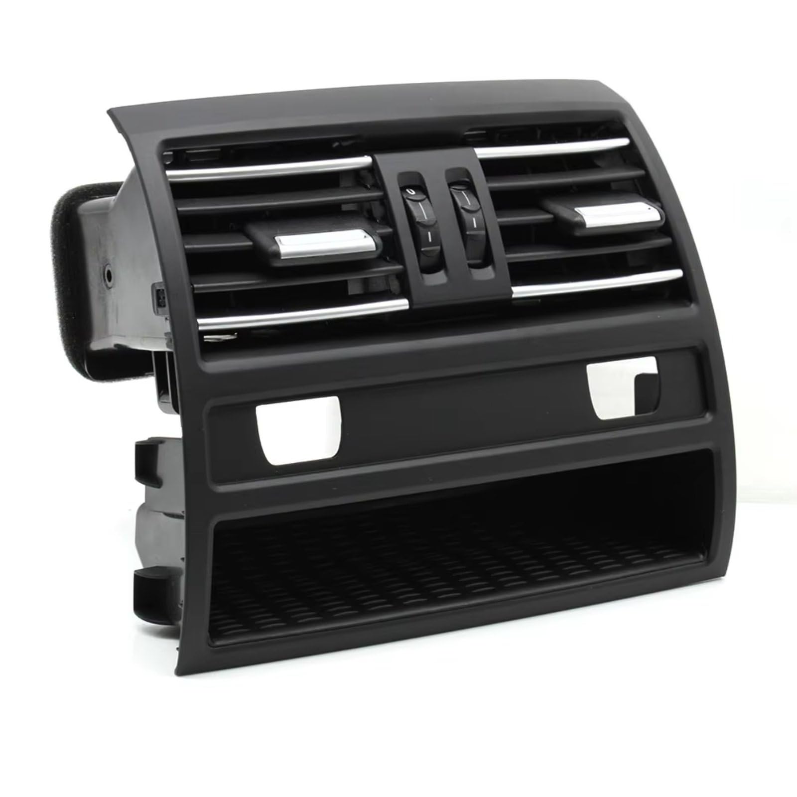 NOVEMS Klimaanlage Lüftungsdüse Für 5 Series F10 F11 520 523 525 528 530 64229172167 Auto-Hinterkonsole Klimaanlage Air Vent Grille Komplette Teilmontage Lüftungsgitter Autos(B with Chrome) von NOVEMS